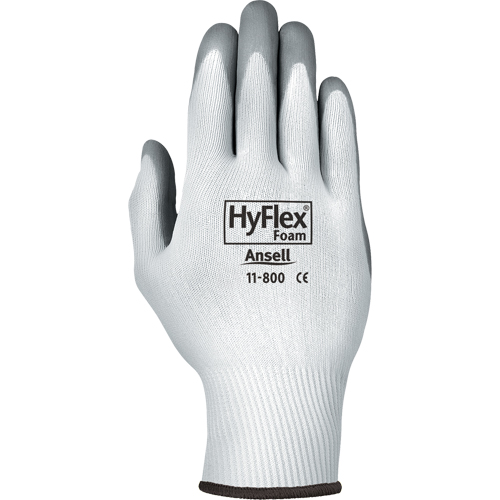 Gants Hyflex 11-800, 10/T-Grand, R&ecirc;vetement Mousse de nitrile, Calibre 15, Enveloppe en Nylon Seagulf Marine Industries Inc.