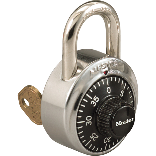 Padlock, Combination, Hardened Steel, 1-7/8" Width Seagulf Marine Industries Inc.