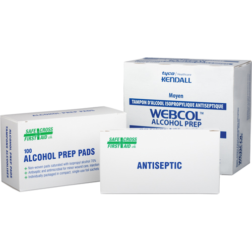 Alcohol Swabs, Towelette, Antiseptic Seagulf Marine Industries Inc.