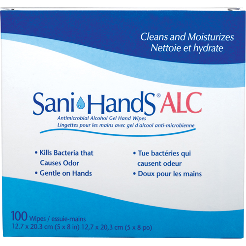 Sani-Hands&reg; ALC Antimicrobial Hand Wipes, Packet Seagulf Marine Industries Inc.