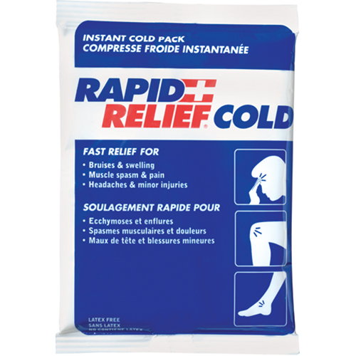 Instant Compress Packs, Cold, Single Use, 4" x 6"/6" x 4" Seagulf Marine Industries Inc.