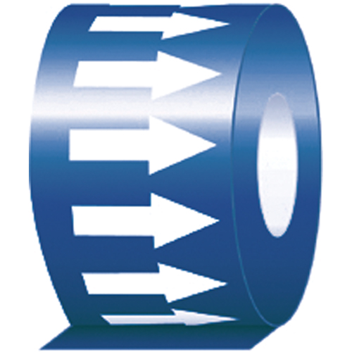 &eacute;tiquette de tuyauterie, 108', Blanc/bleu Seagulf Marine Industries Inc.