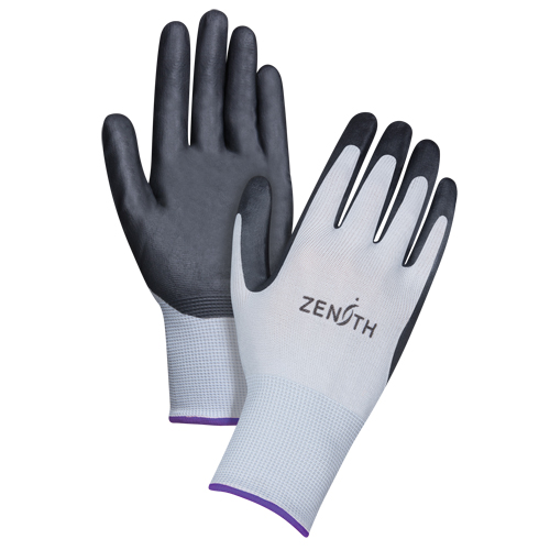 Lightweight Breathable Coated Gloves, 6/X-Small, Foam Nitrile Coating, 13 Gauge, Polyester Shell Seagulf Marine Industries Inc.