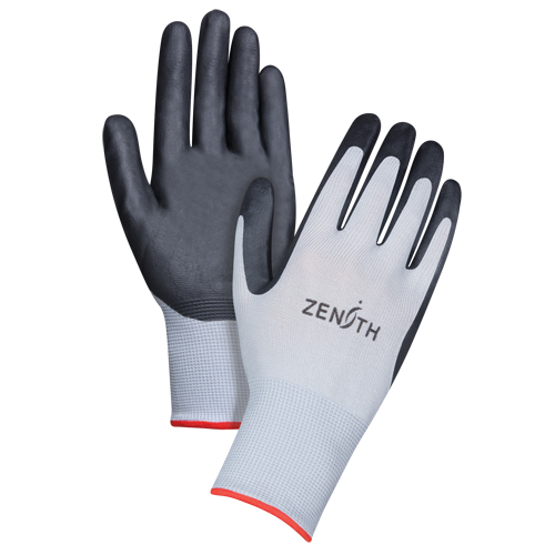 Lightweight Breathable Coated Gloves, 7/Small, Foam Nitrile Coating, 13 Gauge, Polyester Shell Seagulf Marine Industries Inc.