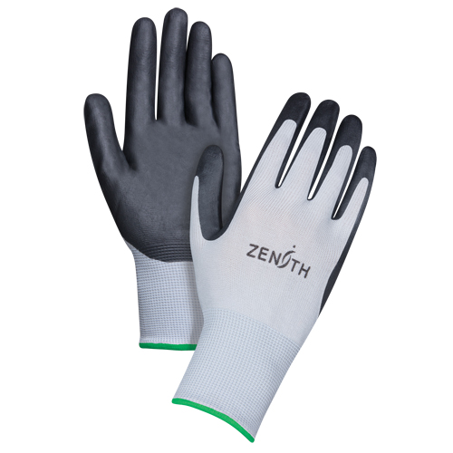 Lightweight Breathable Coated Gloves, 8/Medium, Foam Nitrile Coating, 13 Gauge, Polyester Shell Seagulf Marine Industries Inc.