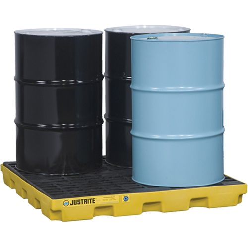 EcoPolyBlend Accumulation Centers, 49 US gal. Spill Capacity, 49" x 49" x 5.5" Seagulf Marine Industries Inc.