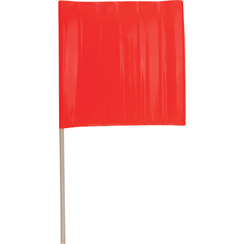 Traffic Safety Flags, Vinyl, With Handle Seagulf Marine Industries Inc.