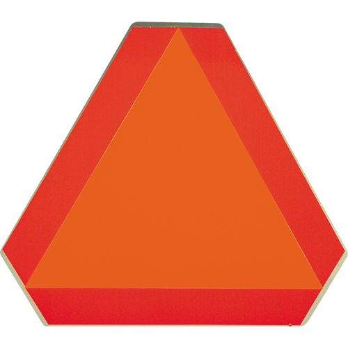 Panneaux de signalisation pour v&eacute;hicules lents, Aluminium, 16" la x 16" h Seagulf Marine Industries Inc.