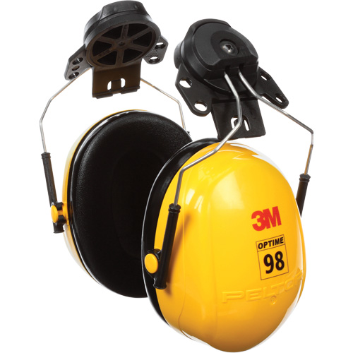 Peltor Optime 98 Series Earmuffs, Cap Mount, 23 NRR dB Seagulf Marine Industries Inc.