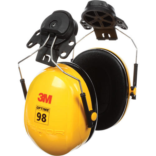 Peltor Optime 98 Series Earmuffs, Cap Mount, 23 NRR dB Seagulf Marine Industries Inc.
