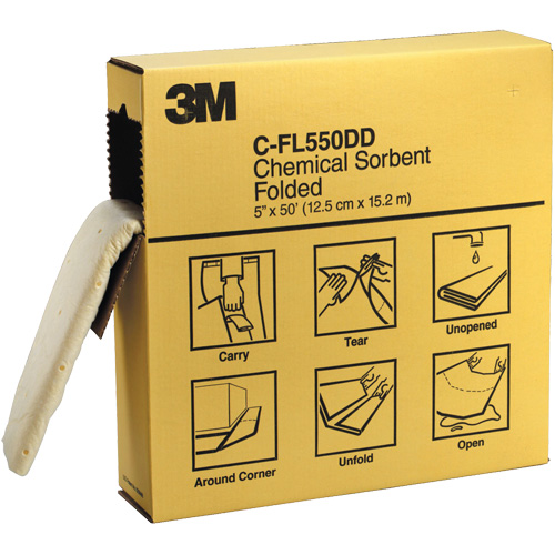 Folded Sorbents, Hazmat, 600" x 5", 10.5 gal. Absorbancy Seagulf Marine Industries Inc.