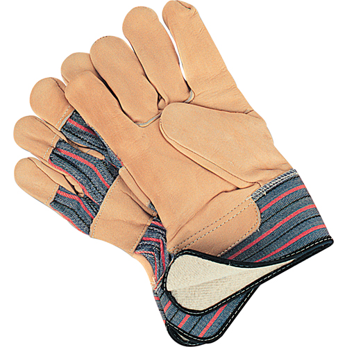 Gant pour ajusteur doubl&eacute;s pour l'hiver r&eacute;sistant &agrave; l'abrasion, Grand, Paume en Cuir fleur de vache, Doublure en Molleton de coton Seagulf Marine Industries Inc.