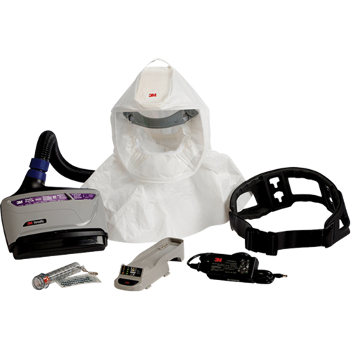 Trousse Easy-Clean pour APR motoris&eacute; TR-600 de Versaflo, Capuchon & visi&egrave;re, Pile Lithium-ion Seagulf Marine Industries Inc.