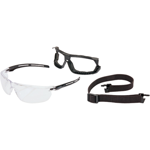 Lunettes de s&eacute;curit&eacute; &eacute;tanches Uvex Tirade, Lentille Transparent, Antibu&eacute;e, ANSI Z87+/R&eacute;pond ou surpasse la norme CSA Z94.3 Seagulf Marine Industries Inc.