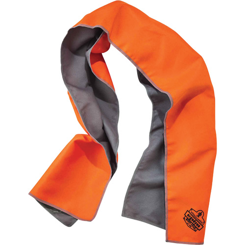 Chill-Its&reg; 6602MF Microfiber Cooling Towel, Hi-Vis Orange Seagulf Marine Industries Inc.