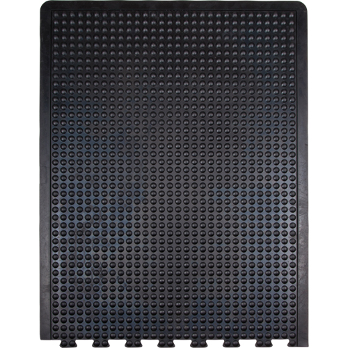 Anti-Fatigue Dome Matting, Bubbled, 3' x 4' x 1/2", Black, Rubber Seagulf Marine Industries Inc.