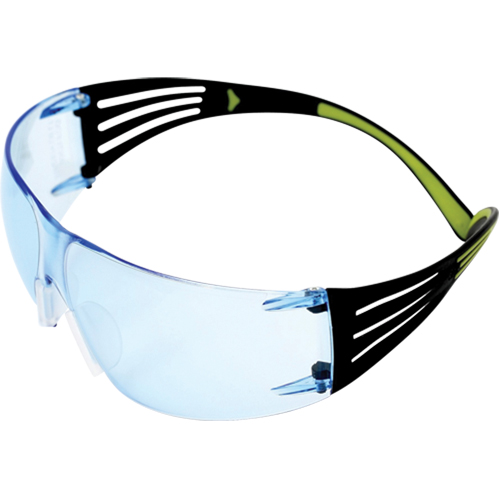 Lunettes de s&eacute;curit&eacute; SecureFit s&eacute;rie 400, Lentille Bleu, Antibu&eacute;e/Anti-&eacute;gratignures, ANSI Z87+/R&eacute;pond ou surpasse la norme CSA Z94.3 Seagulf Marine Industries Inc.