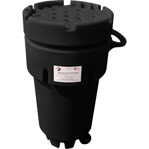 Contenants roulants Poly-Spillpaks, 50 gal. US, Mobile Seagulf Marine Industries Inc.