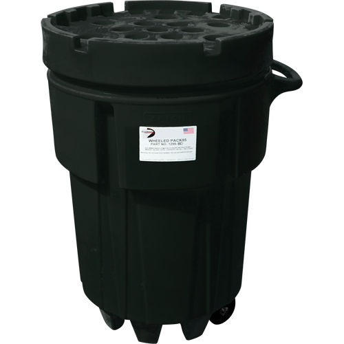 Contenants roulants Poly-Spillpaks, 95 gal. US, Mobile Seagulf Marine Industries Inc.