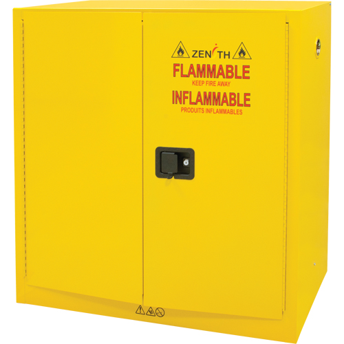 Flammable Storage Cabinet, 30 gal., 2 Door, 43" W x 44" H x 18" D Seagulf Marine Industries Inc.