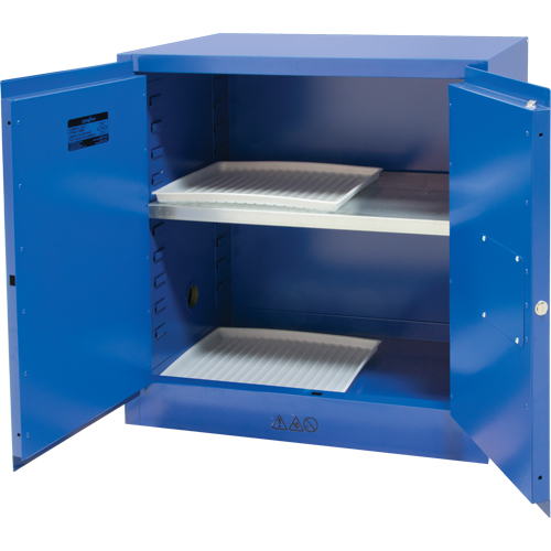 Corrosive Liquids Cabinet, 22 gal., 35" x 35" x 22" Seagulf Marine Industries Inc.