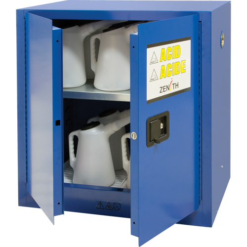 Corrosive Liquids Cabinet, 22 gal., 35" x 35" x 22" Seagulf Marine Industries Inc.