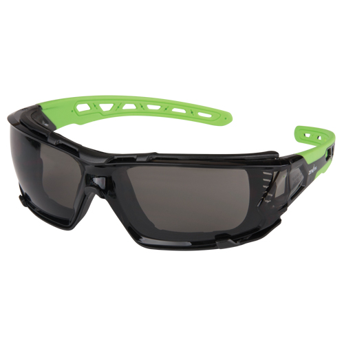 Z2500 Series Safety Glasses with Foam Gasket, Grey/Smoke Lens, Anti-Scratch, ANSI Z87+/Meets/Exceeds CSA Z94.3 Seagulf Marine Industries Inc.