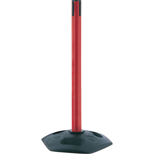 Single Line Heavy Duty Receiver Post, 38" High, Red Seagulf Marine Industries Inc.