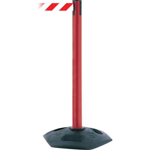 Single Line Heavy Duty Receiver Post, 38" High, Black Seagulf Marine Industries Inc.
