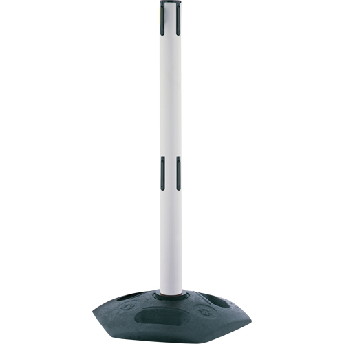 Dual Line Heavy Duty Receiver Post, 38" High, White Seagulf Marine Industries Inc.