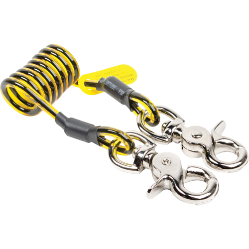 Sangle d'amarrage spirale pour outil, Spirale, Clavette double Seagulf Marine Industries Inc.