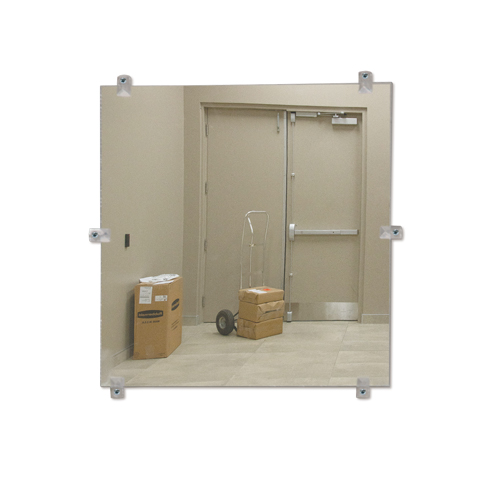 Flat Mirror, 12" H x 12" W, Unframed Seagulf Marine Industries Inc.
