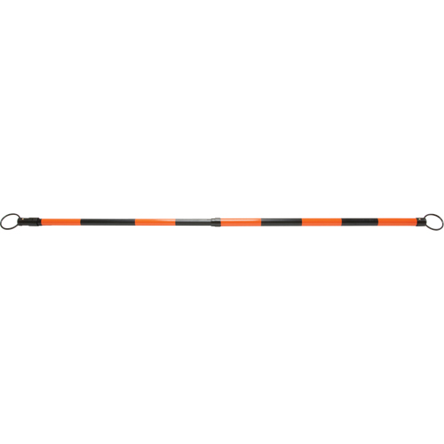 Barre pour c&ocirc;ne de circulation r&eacute;tractable, Longueur d&eacute;ploy&eacute;e de 7' 5'', Noir/Orange Seagulf Marine Industries Inc.