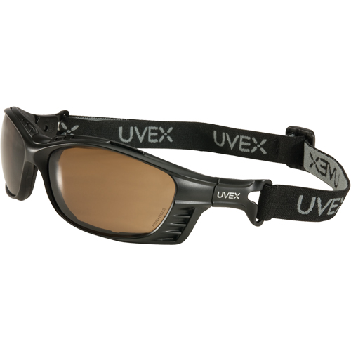Lunettes de s&eacute;curit&eacute; Uvex Livewire avec lentilles HydroShield, Lentille Espresso, Antibu&eacute;e, R&eacute;pond ou surpasse la norme CSA Z94.3 Seagulf Marine Industries Inc.