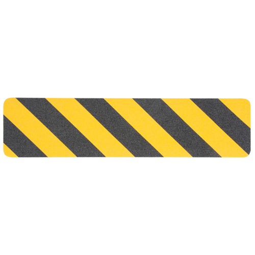 Premium Anti-Skid Tape, 6" x 24", Black & Yellow Seagulf Marine Industries Inc.