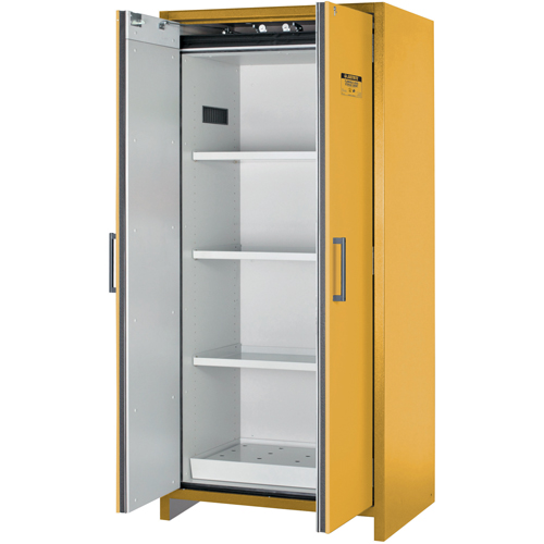 Armoire d'entreposage 90 minutes s&eacute;curitaire et conforme &agrave; la norme EN, 30 gal., 2 Porte(s), 35,16" La x 76,89" h x 24,21" p Seagulf Marine Industries Inc.