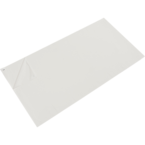 Tapis pelables de rechange pour salle blanche, &eacute;paisseur 1,57 mils, 1-1/2' la, 3' lo x Blanc Seagulf Marine Industries Inc.