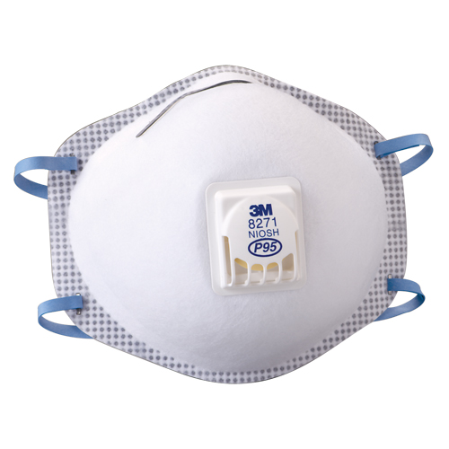 Respirateurs contre les particules 8271, P95, Certifi&eacute; NIOSH Seagulf Marine Industries Inc.
