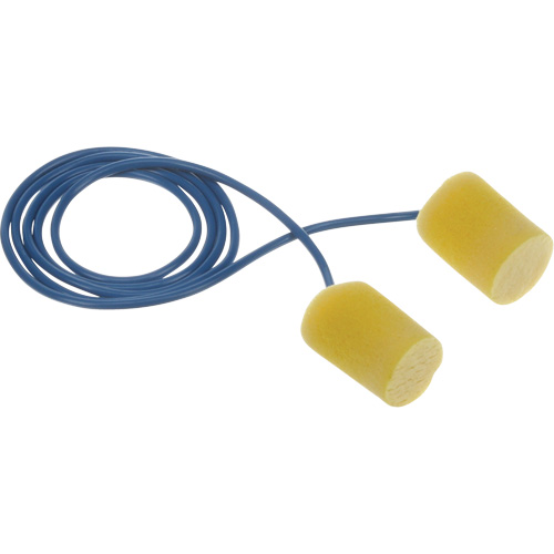 Bouchons d'oreilles classiques E-A-R, Vrac - Sac en poly, Avec cordon Seagulf Marine Industries Inc.