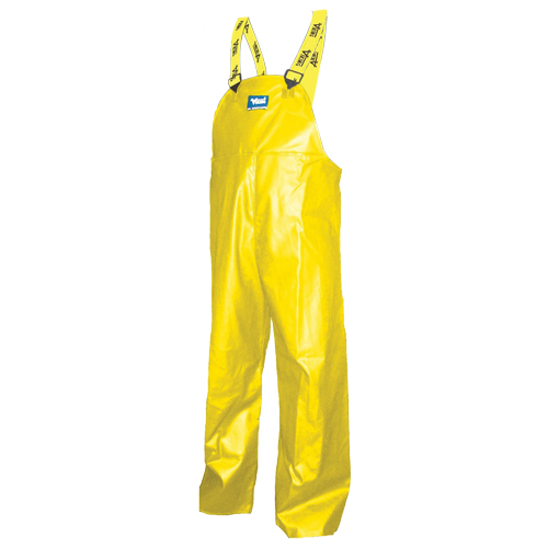 Pantalons &agrave; bavette Journeyman, Petit, Polyester/PVC, Jaune Seagulf Marine Industries Inc.