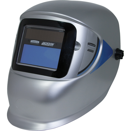 WH40 Variable ADF Welding Helmet, 3.77" L x 1.65" W View Area, 9 - 13 Shade Range, Silver Seagulf Marine Industries Inc.