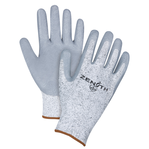 Gants &eacute;lastiques sans coutures r&eacute;sistants &agrave; la coupe, Taille Grand/9, Calibre 13, Rev&ecirc;tement Nitrile, Enveloppe en PEHP, ANSI/ISEA 105 niveau 2/EN 388 niveau 3 Seagulf Marine Industries Inc.