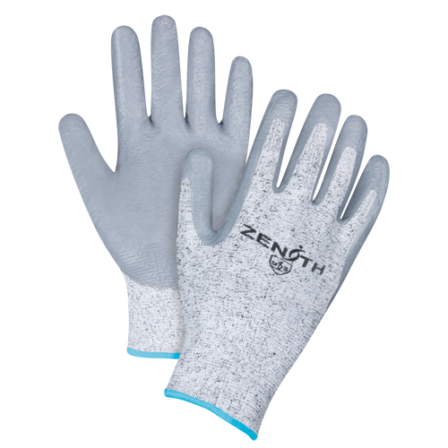 Gants &eacute;lastiques sans coutures r&eacute;sistants &agrave; la coupe, Taille T-Grand/10, Calibre 13, Rev&ecirc;tement Nitrile, Enveloppe en PEHP, ANSI/ISEA 105 niveau 2/EN 388 niveau 3 Seagulf Marine Industries Inc.