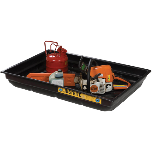 EcoPolyBlend Spill Tray, 47.5" L x 23" W x 5.5" H, 20 gal. Spill Capacity Seagulf Marine Industries Inc.