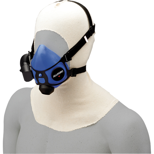 ALLEGRO INDUSTRIES Spray Sock Head Cover, Cotton, White Seagulf Marine Industries Inc.