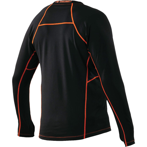 Long Sleeve Thermal Shirts, Men's, Medium, Black Seagulf Marine Industries Inc.