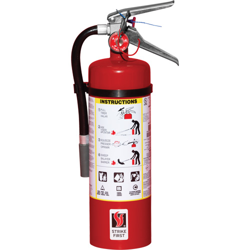 Extincteur d'incendie, ABC, Capacit&eacute; 5 lb Seagulf Marine Industries Inc.