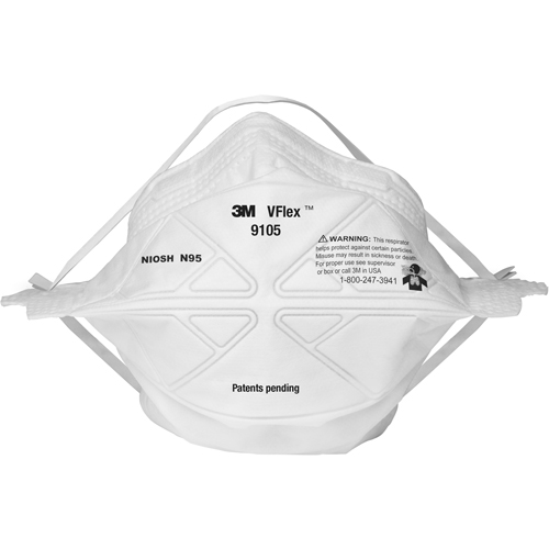 9105S VFlex Particulate Respirators, N95, NIOSH Certified, Small Seagulf Marine Industries Inc.