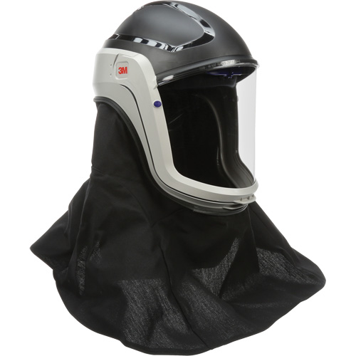 Assemblage de casque Versaflo avec visi&egrave;re de premi&egrave;re qualit&eacute; et enveloppe r&eacute;sistante aux flammes, Universel, Casque rigide, Bavette Simple Seagulf Marine Industries Inc.