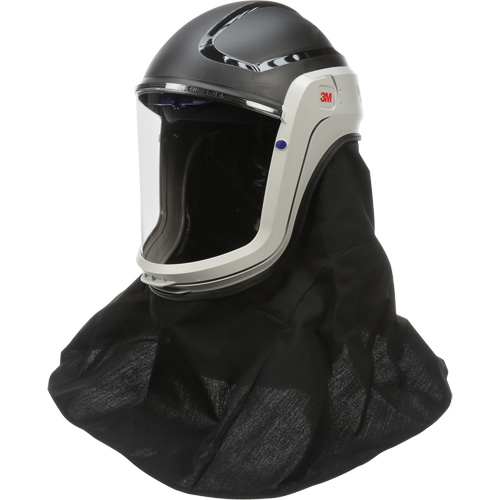 Assemblage de casque Versaflo avec visi&egrave;re de premi&egrave;re qualit&eacute; et enveloppe r&eacute;sistante aux flammes, Universel, Casque rigide, Bavette Simple Seagulf Marine Industries Inc.